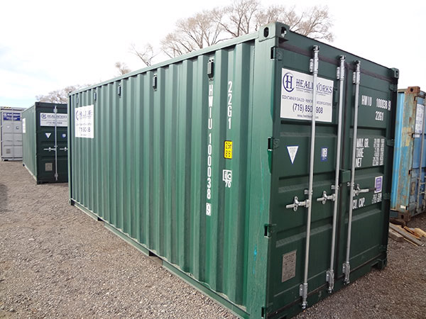 20ft Storage Container Healdworks Del Norte Colorado