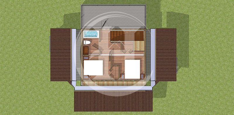 ModelE3New Top View Tiny Houses